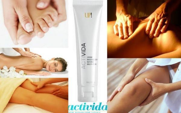 Creme Massageador Activida R$ 34,00